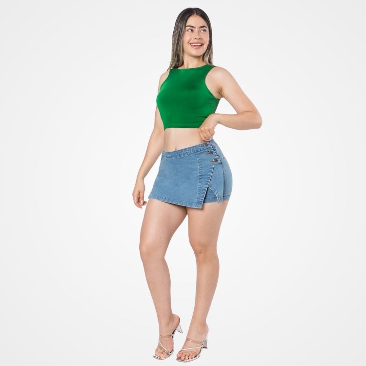 FALDA SHORT DAMA
